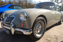 MG A Twin-Cam Coupe uit 1960