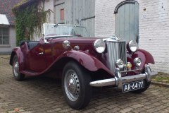 MG TD2 uit 1953